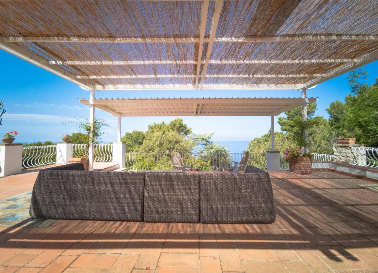Entire Villa Bellavita Sea View Anacapri  Luaran gambar